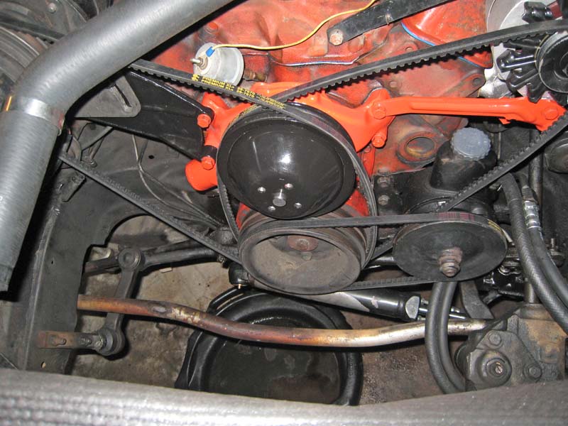 what pulleys do i run on my '64