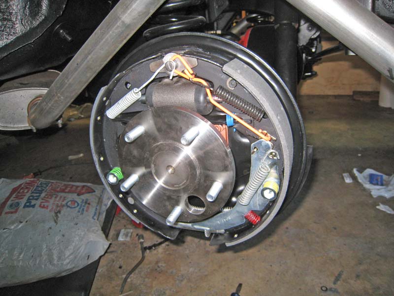 How drum brakes work. 