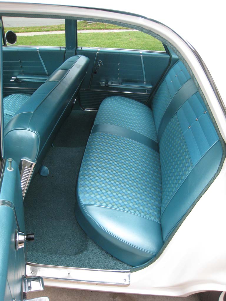 Chevy Impala 1961 1964 Standard 2 Pt Red Lap Bucket Seat Belt Kit 2 Belts rat 